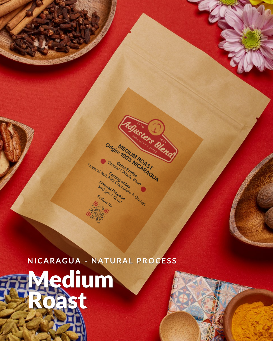 Nicaragua Medium Roast Coffee – Natural Process